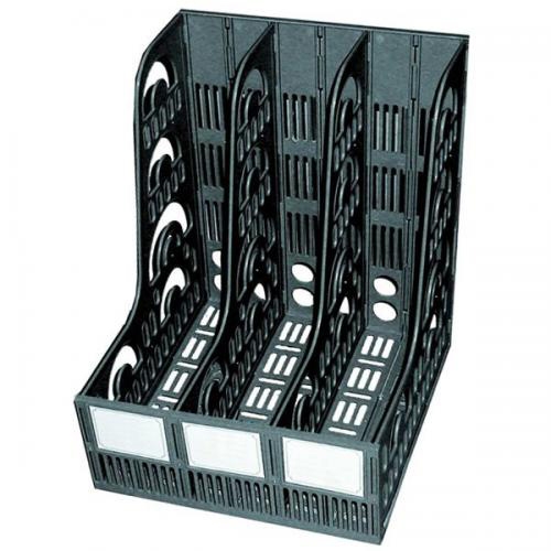 Лоток вертикальний пласт. 3 від. збірний - Фото 1