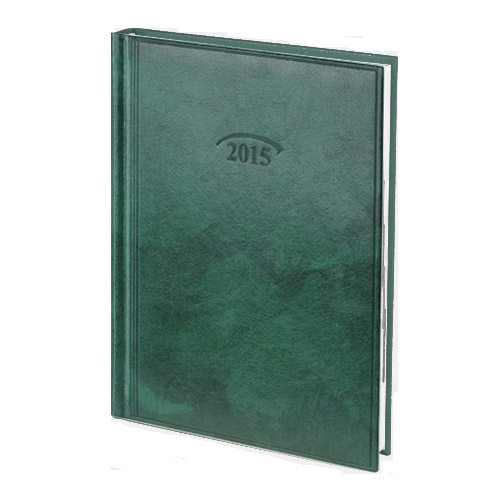 Ежедневник 2015 Стандарт Modern слп/т зеленый - Фото 1
