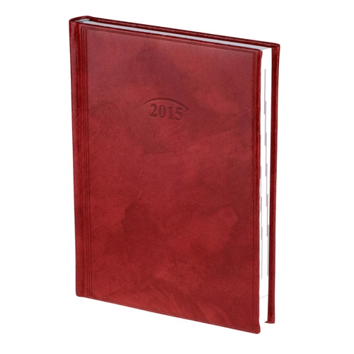 Ежедневник 2015 Стандарт Modern слп/т красный - Фото 1