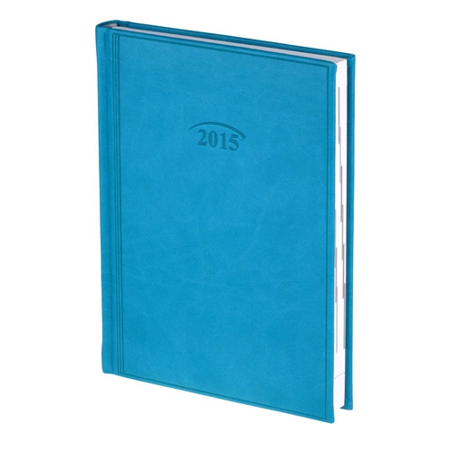 Ежедневник 2015 Стандарт Torino слп/т бирюзовый - Фото 1