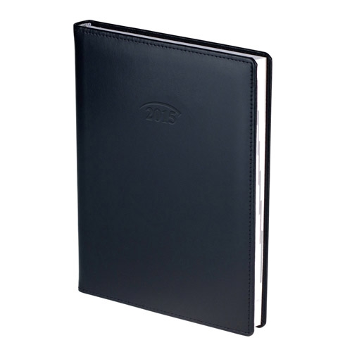 Ежедневник 2015 Стандарт Vienna слп/т синий - Фото 1