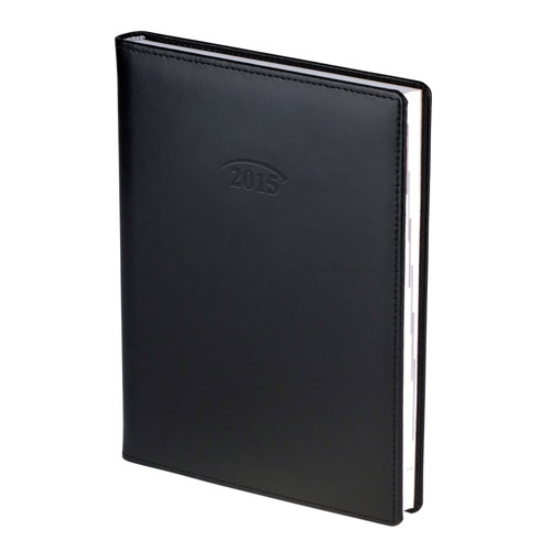Ежедневник 2015 Стандарт Vienna слп/т черный - Фото 1