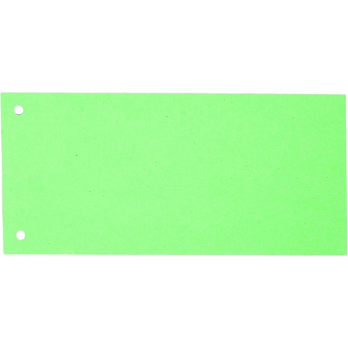 Разделитель картонный 105х230 зеленый (100 шт.) - Фото 1