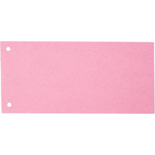 Разделитель картонный 105х230 красный (100 шт.) - Фото 1