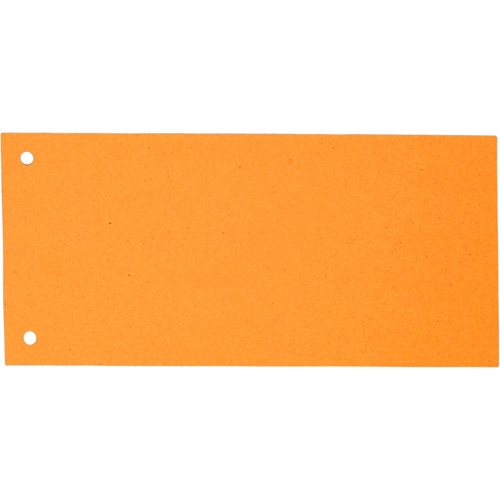 Разделитель картонный 105х230 оранжевый (100 шт.) - Фото 1