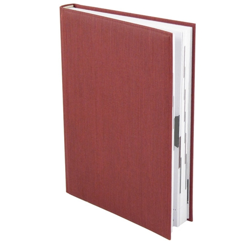 Ежедневник 2015 Стандарт Cotton б/т красный - Фото 1