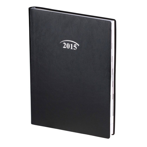 Ежедневник 2015 Стандарт Flex срб/т черный - Фото 1
