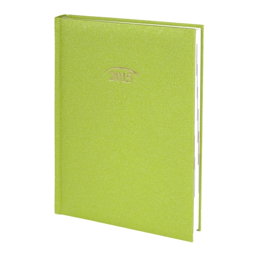 Ежедневник 2015 Стандарт Diamond з/т зеленый - Фото 1