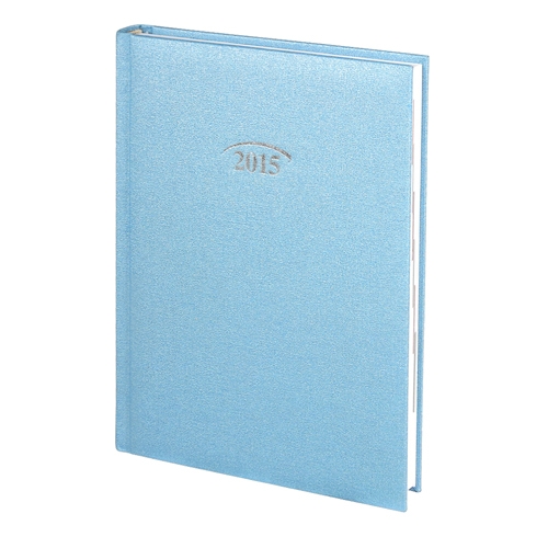 Ежедневник 2015 Стандарт Diamond срб/т голубой - Фото 1
