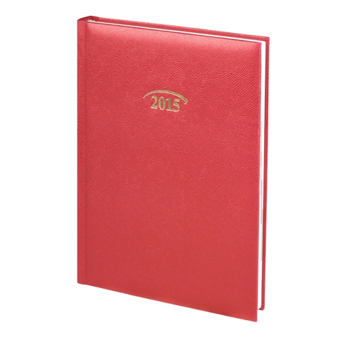 Ежедневник 2015 Стандарт Lizard з/т красный - Фото 1