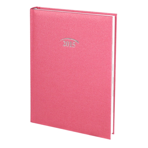Ежедневник 2015 Стандарт Diamond срб/т розовый - Фото 1
