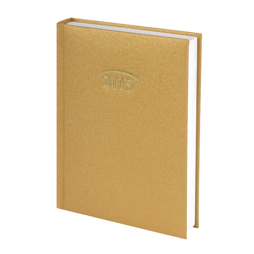 Ежедневник 2015 карман. Diamond з/т золотой - Фото 1