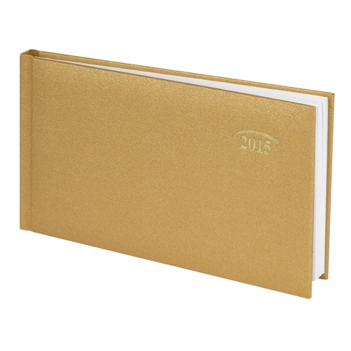 Еженедельник 2015 карман. Diamond з/т золотой - Фото 1