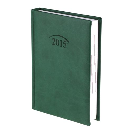 Ежедневник 2015 карман. Torino слп/т зеленый - Фото 1