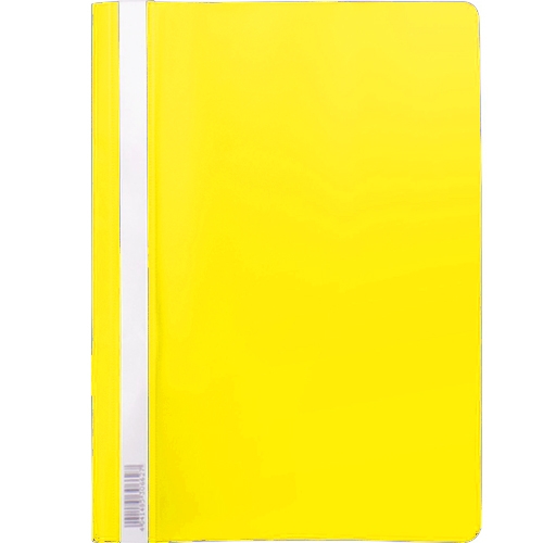 Скоросшиватель п/э А4 Donau желтый (10шт/уп) - Фото 1