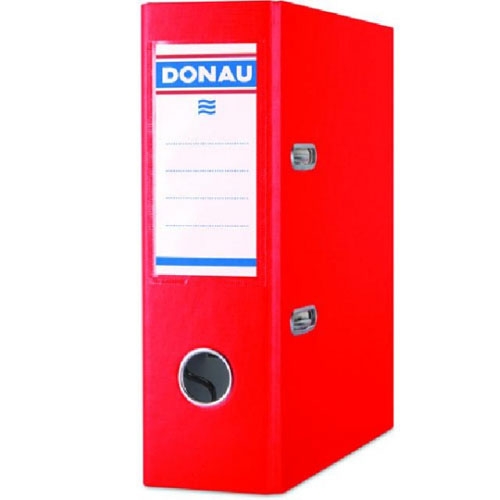 Папка-реєстратор A5 Donau 7,5см червона - Фото 1