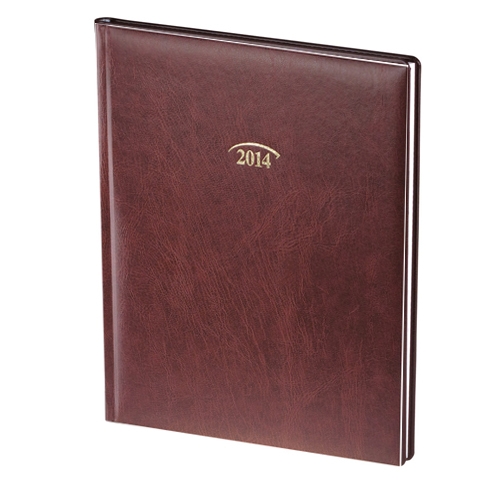 Еженедельник 2015 Бюро Miradur з/т бордовый - Фото 1