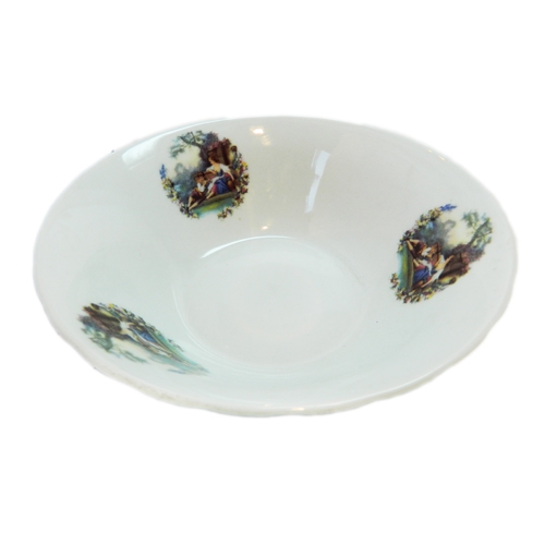 Тарілка біла глибока 0,5л 