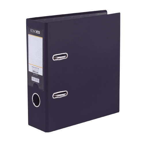 Папка-реєстратор Economix 7,5 см A5 чорна - Фото 1