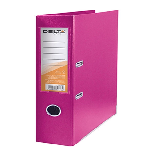 Папка-реєстратор двосторон. Delta 5cм А4 рожева - Фото 1