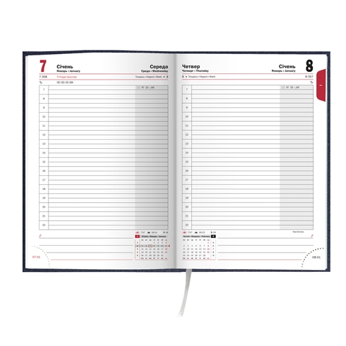 Щоденник 2016 Стандарт Shine срб/т синій - Фото 2