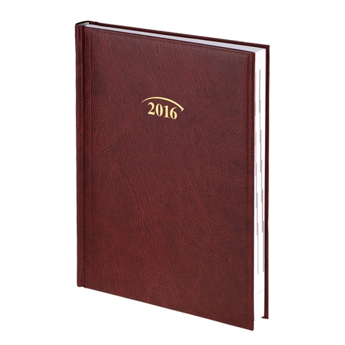 Щоденник 2016 Стандарт Miradur з/т бордовий - Фото 1
