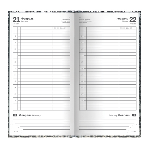 Щоденник напівдат. Вояж Carribian б/т сірий - Фото 2