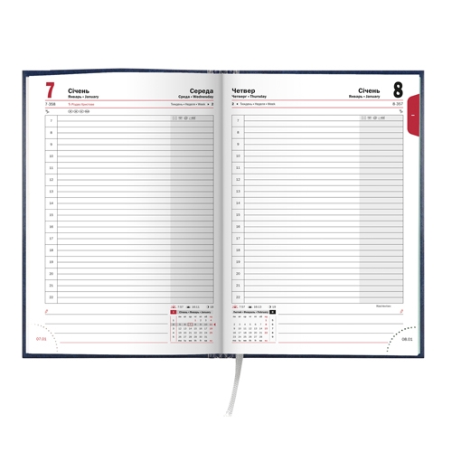 Щоденник 2016 Стандарт Графо синій - Фото 2