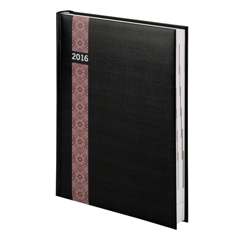Щоденник 2016 Стандарт Графо чорний - Фото 1