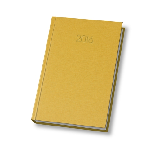 Щоденник 2016 Стандарт CAPYS слп/т жовтий - Фото 1