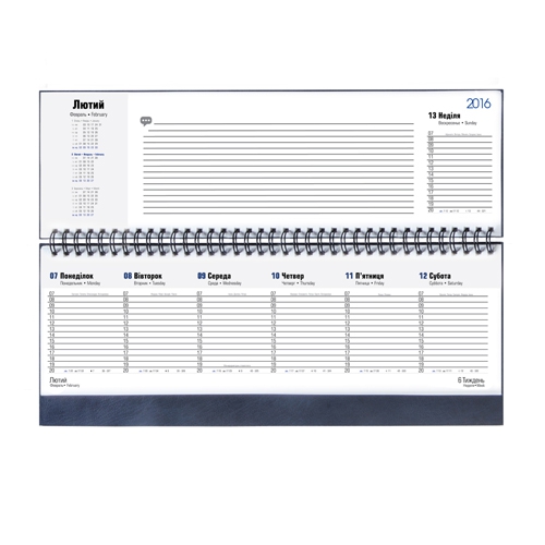 Планiнг 2017 NEBRASKA , закр. приужина, темно-синій - Фото 1