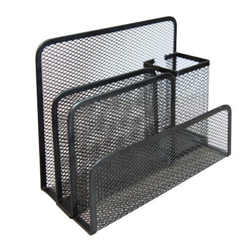 Підставка для ручок та паперів метал. Optima - Фото 1