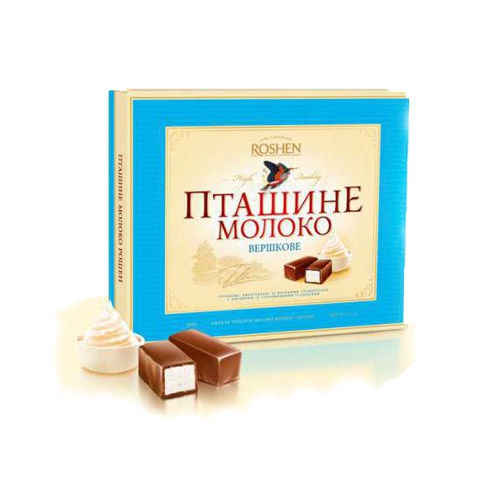Цукерки Пташине молоко вершкове 150 г - Фото 1