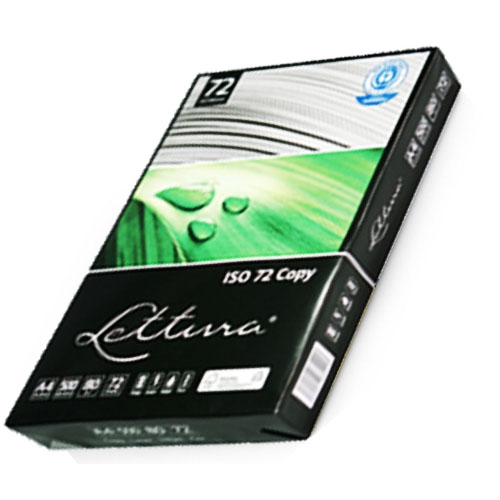 Екопапір A-4 80г/м2 500 арк, Lettura 72 - Фото 1
