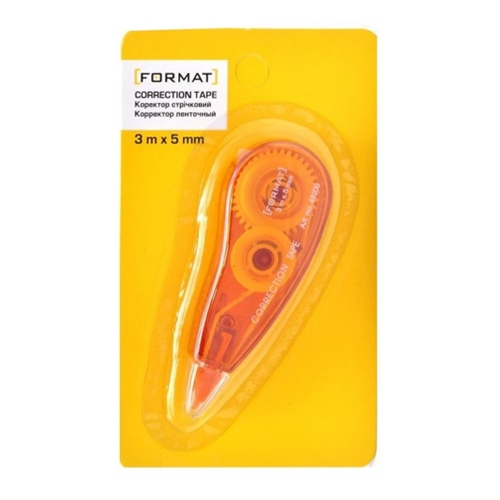 Коректор стрічковий 5мм*3м Format - Фото 1