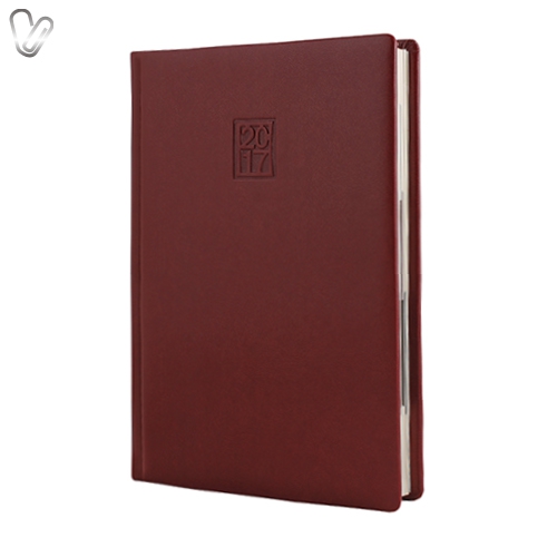 Щоденник 2017 Стандарт CAPRICE слп/т бордовий - Фото 1