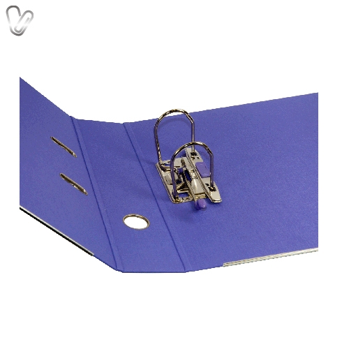 Папка-реєстратор двостор. Buromax STYLE 7cм А4 фіолетова/чорна - Фото 2