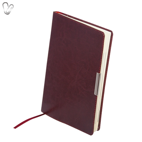 Щоденник недатов. А5 Salerno бордовий - Фото 1