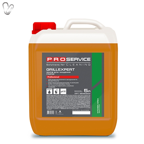 Засіб д/видалення жиру та нагару Professional GRILLEXPERT 5л - Фото 1