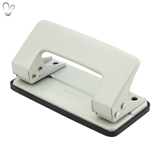 Діркопробивач Delta D3510-03, метал. 10 арк, сірий - Фото 1