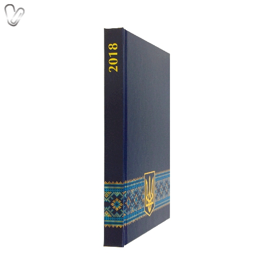 Щоденник 2018 Стандарт Ukraine темно-синій - Фото 2