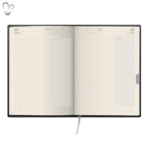 Щоденник 2018 Бiзнес Soft б/т чорний - Фото 2