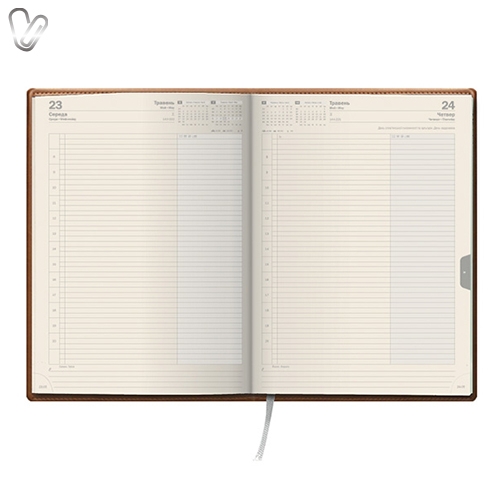 Щоденник 2018 Бiзнес Soft б/т коричневий - Фото 2