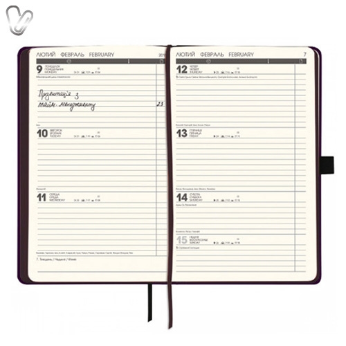 Щотижневик 2018 Смарт Strong синій - Фото 2