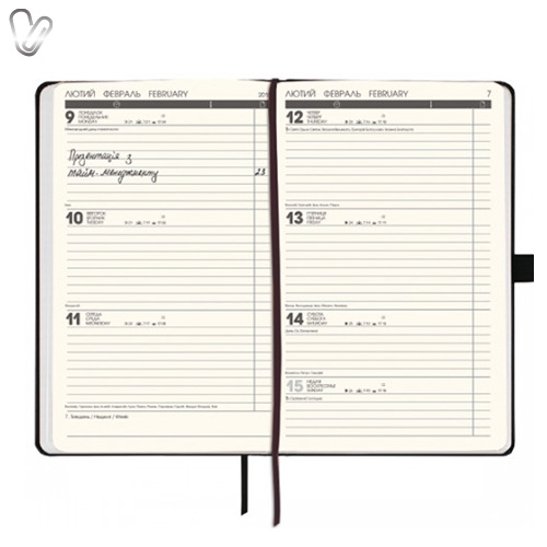 Щотижневик 2018 Смарт Strong чорний - Фото 2