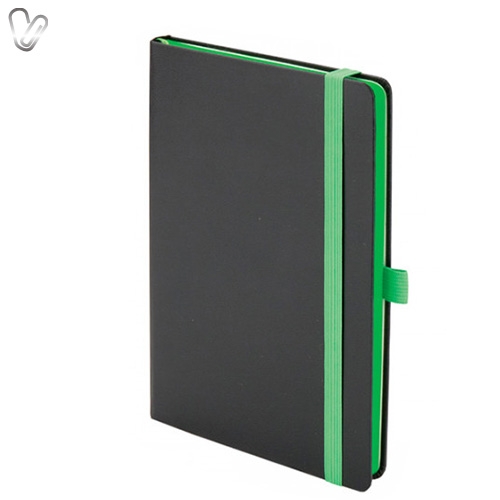 Щотижневик 2018 Смарт Strong чорний, зелений зріз - Фото 1