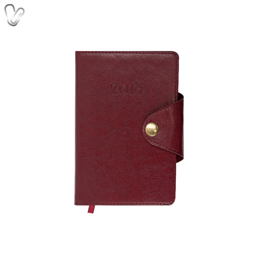 Щоденник 2018 карман Business слп/т бордовий - Фото 1