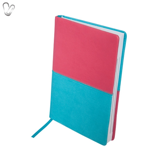 Щоденник 2018 Стандарт Quattro б/т рожевий+бірюзовий - Фото 2
