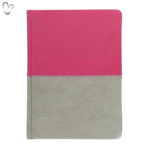 Щоденник 2018 Стандарт Quattro б/т рожевий+сірий - Фото 1