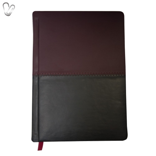 Щоденник 2018 Стандарт Quattro б/т бордовий+чорний - Фото 1